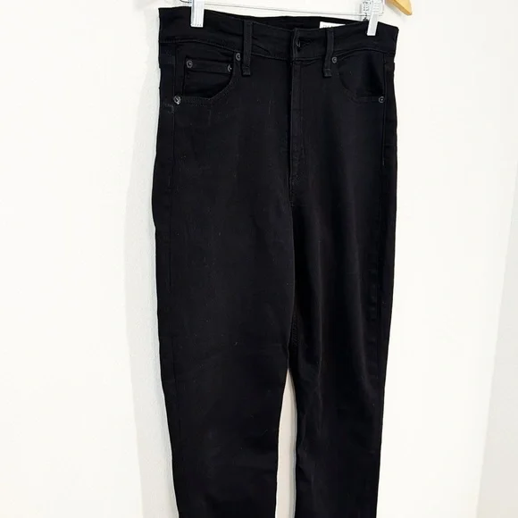 RAG & BONE Black Jeans Nina High-Rise Ankle Cigarette NWOT Size 29 Short - Picture 3 of 9